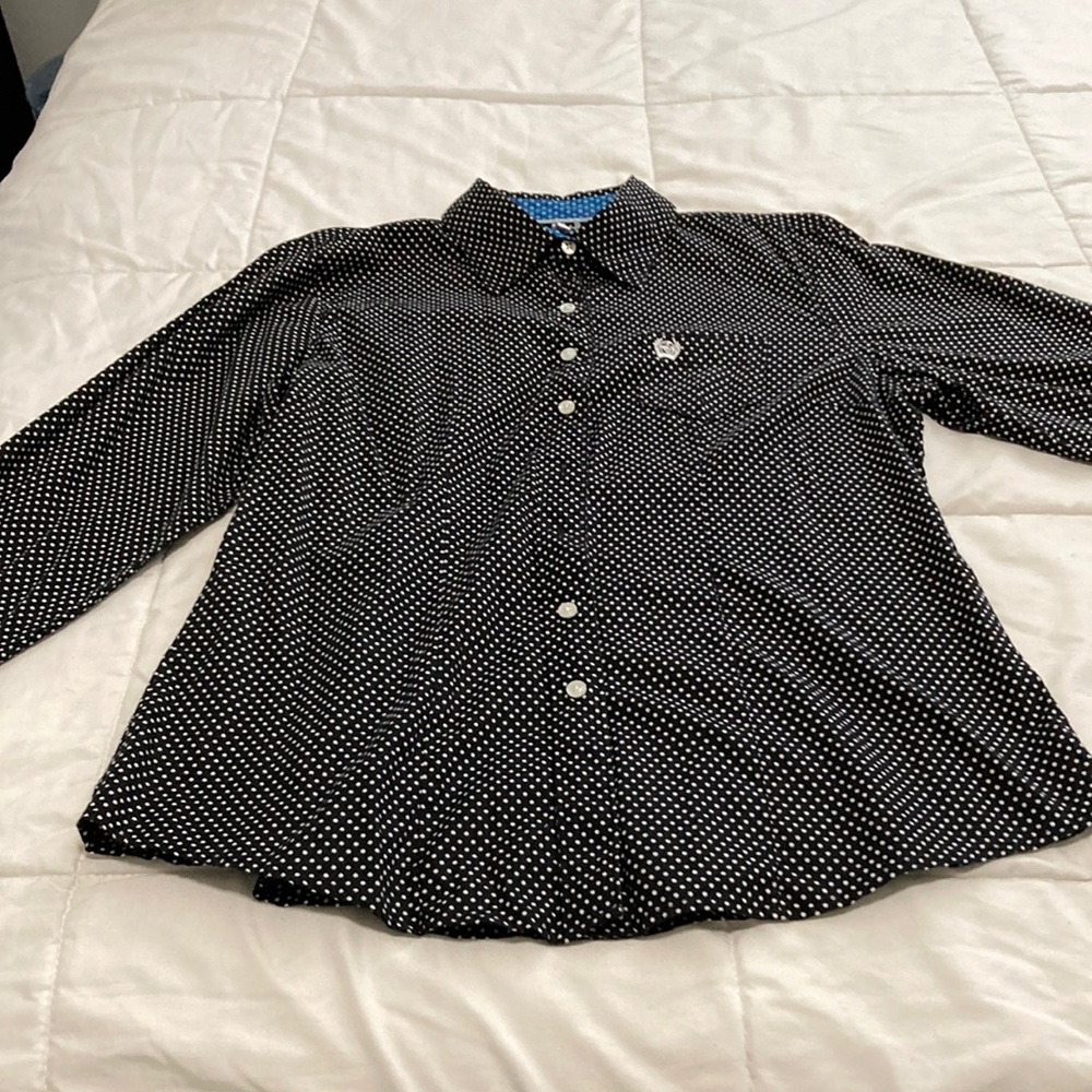 Ladies Cinch button down